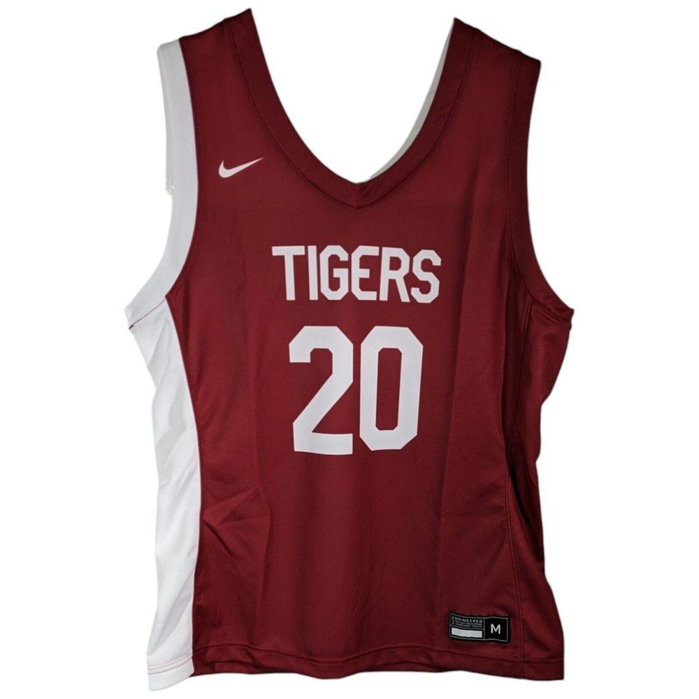 Tigers Sports Jersey Burgundy #20 Womens Size M Medium Maroon Throwback